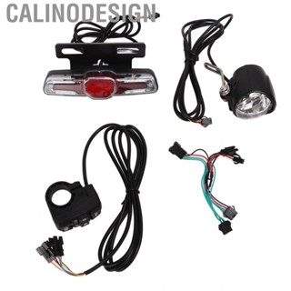 Calinodesign Electric Bike Front Rear Light Set  Headlight Tail