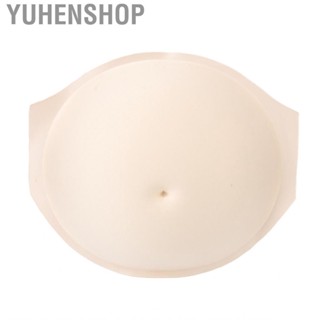 Yuhenshop Fake Sponge Belly Breathable Soft Lightweight 1 To 5 Months Pregnant High Viscosity for Costume Cosplay Stage Props