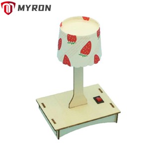 Myron โคมไฟตั้งโต๊ะ ฟิสิกส์ DIY สําหรับเด็ก