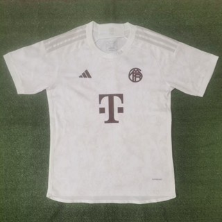 เสื้อกีฬาแขนสั้น ลายทีมชาติฟุตบอล Bayern II Away Jersey S-XXL ชุดเยือน 23-24 ชุดเยือน สําหรับผู้ชาย