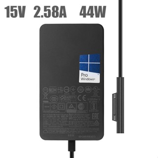 Microsoft Surface สายชาร์จ Adapter 44w 15V 2.58A Charger สำหรับ Microsoft Surface Pro 8 9 X 3 4 5 6 7 7+ Go