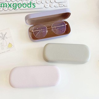 Mxgoods กล่องใส่แว่นตา หนัง PU ลายการ์ตูน แบบพกพา สําหรับวัยรุ่น อ่านหนังสือ