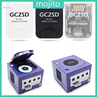 Mojito GC2SD อะแดปเตอร์การ์ดหน่วยความจําดิจิทัล GC เป็นการ์ดหน่วยความจํา สําหรับเกมคอนโซล GC