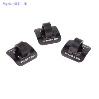 Myriadu อะแดปเตอร์คลิปหนีบสายเบรก ท่อน้ํามัน อลูมิเนียม สําหรับรถจักรยาน 5 ชิ้น