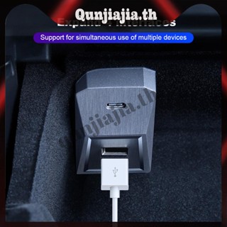 ฮับ USB 3.0 Type C สําหรับ Tesla Model 3 Y 2021-2023 [qunjiajia.th]