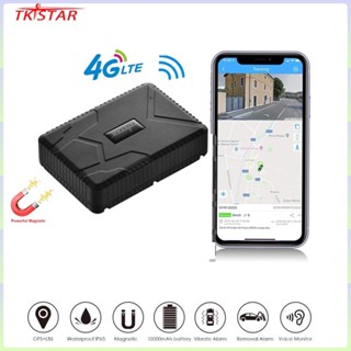 Tk915 แทมเปอร์ GPS แม่เหล็ก 10000Mah กันน้ํา IP65 แทมเปอร์ติดตามรถยนต์ แจ้งเตือนตลอดอายุการใช้งาน APP PK Tkstar TK905