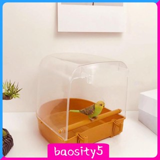 [Baosity5] กรงนก แบบใส อุปกรณ์เสริม สําหรับนกขมิ้น นกขมิ้นขนาดเล็ก