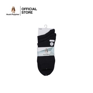 Hush Puppies Sock ถุงเท้า รุ่น HU HXBB02 - สีดำ