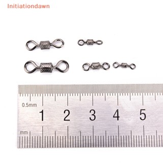 [Initiationdawn] ลูกหมุนเชื่อมต่อตะขอตกปลา อุปกรณ์เสริม 50 ชิ้น