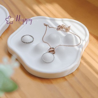 &lt;Happybay&gt; ถาดใส่เครื่องประดับ แหวน รูปเมฆน่ารัก ลดราคา