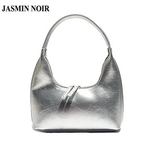 Jasmin NOIR ใหม่ กระเป๋าถือ กระเป๋าสะพายไหล่ เครื่องหนัง ขนาดเล็ก สําหรับสตรี 2023