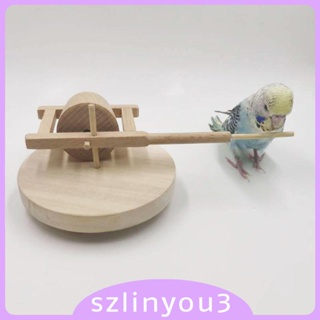 [Szlinyou3] ของเล่นไม้ อัจฉริยะ ขนาดเล็ก สําหรับนกแก้ว