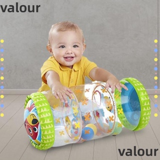 Valour ลูกกลิ้ง PVC แบบเป่าลม ของเล่นเสริมการเรียนรู้ สําหรับเด็ก 6-12 เดือน