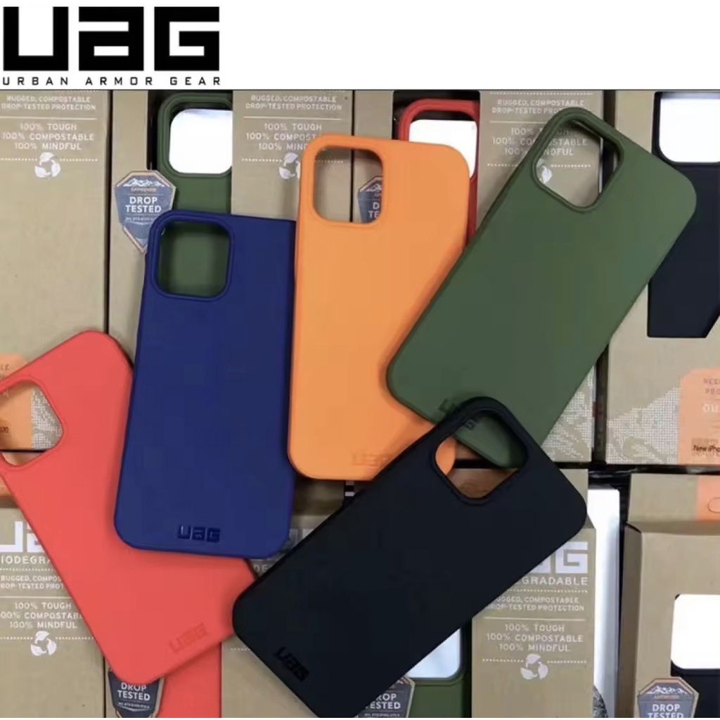 @UAG งานแท้ เคสโทรศัพท์ UAG Silicone Case สำหรับ iPHONE ทุกรุ่น 15 11 14 12 13 pro max Dropproof Shockproof Case Trailb