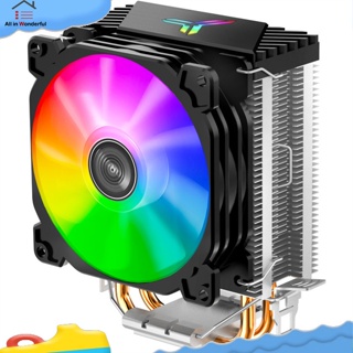 Wonder CR1200 พัดลมระบายความร้อนฮีทซิงค์ CPU RGB 3Pin 2 สําหรับ LGA