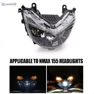 Jen ไฟหน้ารถจักรยานยนต์ LED พลาสติก สําหรับ Yamaha NMAX125 NMAX155