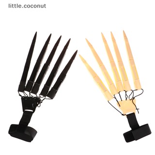 [little.coconut] มือปลอม รูปกะโหลกนิ้วมือ เสมือนจริง สไตล์ฮาโลวีน