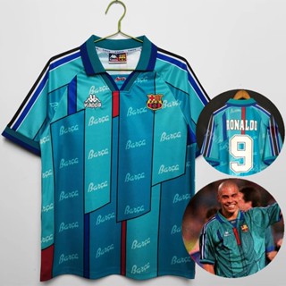 1995-1997 เสื้อเชิ้ตฟุตบอล Barcelona สไตล์วินเทจ