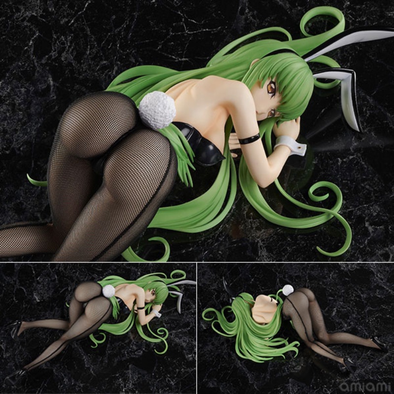 40cm FREEing B-STYLE Code Geass C.C. Sexy Anime Figure Lelouch of the Rebellion C.C. Bunny Girl Action Figure Adult Doll