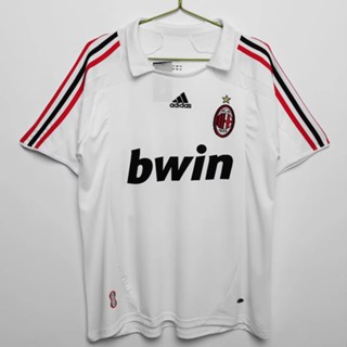 เสื้อบอล เอซีมิลาน ทีมเยือน 2007/08 สไตล์เรโทร