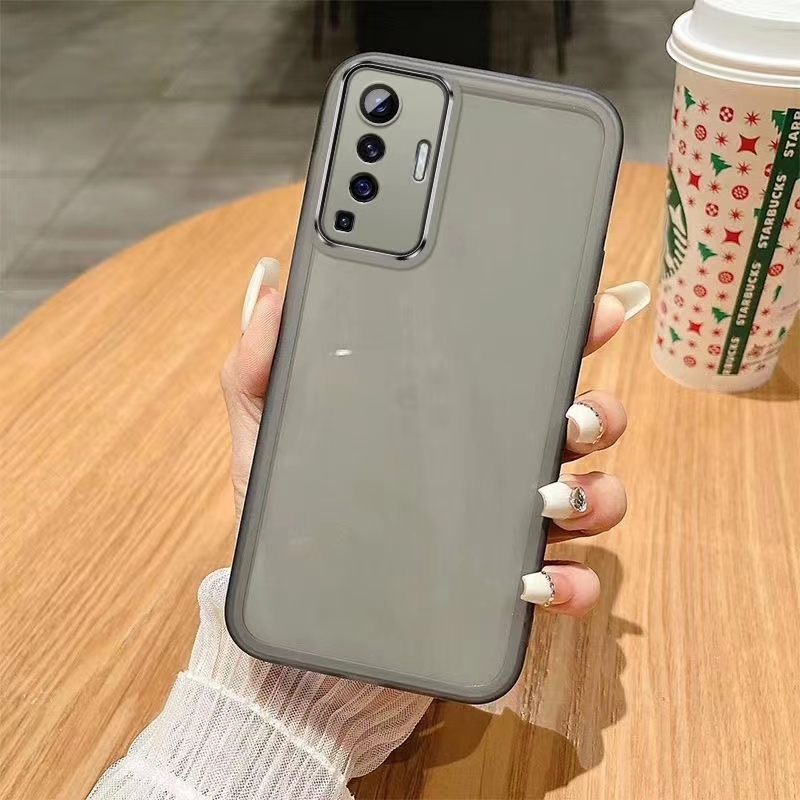 กระจกสีสันสดใส Meitong เคสโทรศัพท์เหมาะสําหรับ Vivo, Vivo X25 4G/Y35+/Y35M+Vivo Y17/Y3/Y15/Y12/Y11/U3X/U10 เคสกันกระแทก