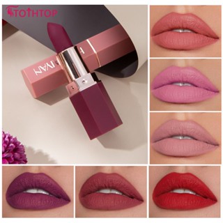 Handaiyan Makeup Lipstick Matte ลิปสติก Waterproof Long Lasting Gloss Lips [TOP]