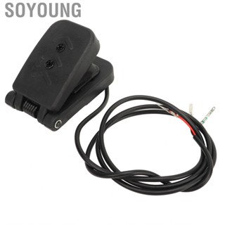 Soyoung Electric Speed Control Foot Pedal Accelerator Throttle Sturdy for Bike Go Kart Off Road Vehicle