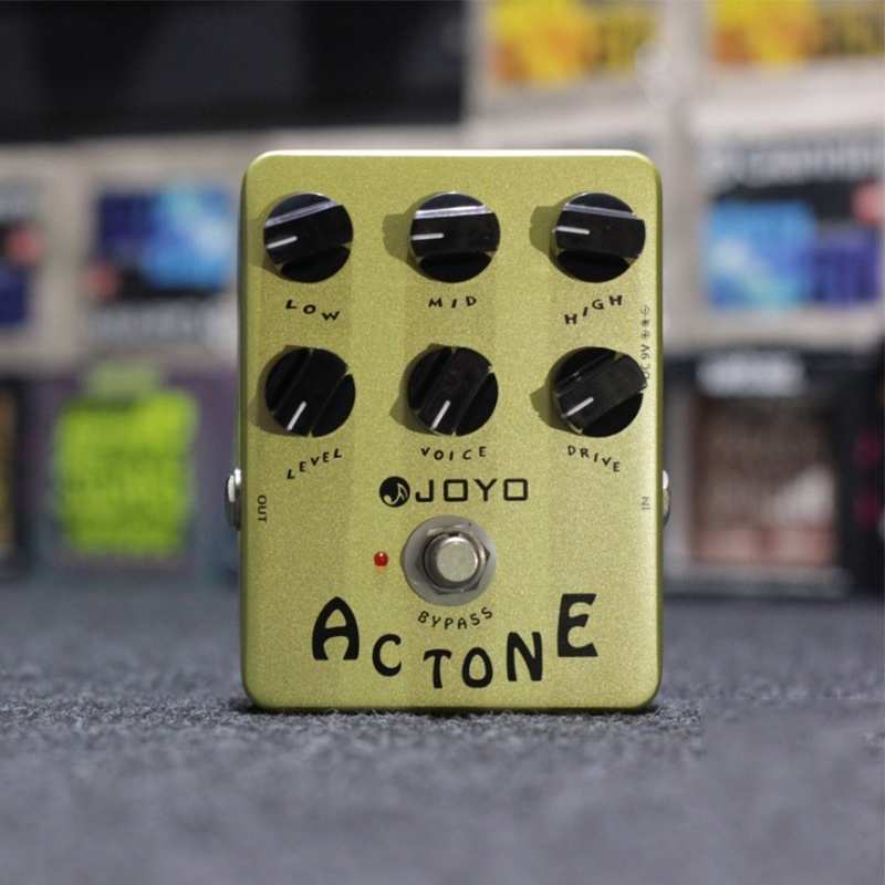 JOYO JF-13 Effect Pedal Classic Class A Amp Amplifier เสียงจากเครื่องดนตรี Vox AC30
