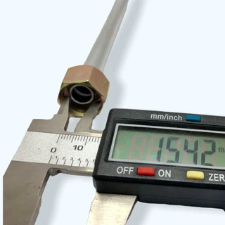 (ปาก 16) ท่อปั้มลมโรตารี่ อะไหล่ปั้มลม ท่อ ปั้มลม จีน ทั้วไป เกลียวใน 16x16 mm. ยาว 53 และ 44 cm. ต่อจากฝาสูบกับเช็คว...