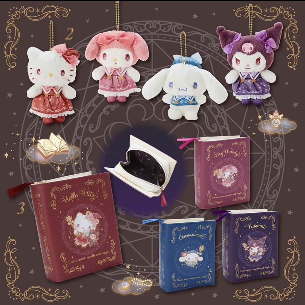 กระเป๋าเครื่องสําอาง กระเป๋าเครื่องเขียน ลาย Melody Kuromi Cinnamon Dog สําหรับเด็กผู้หญิง
