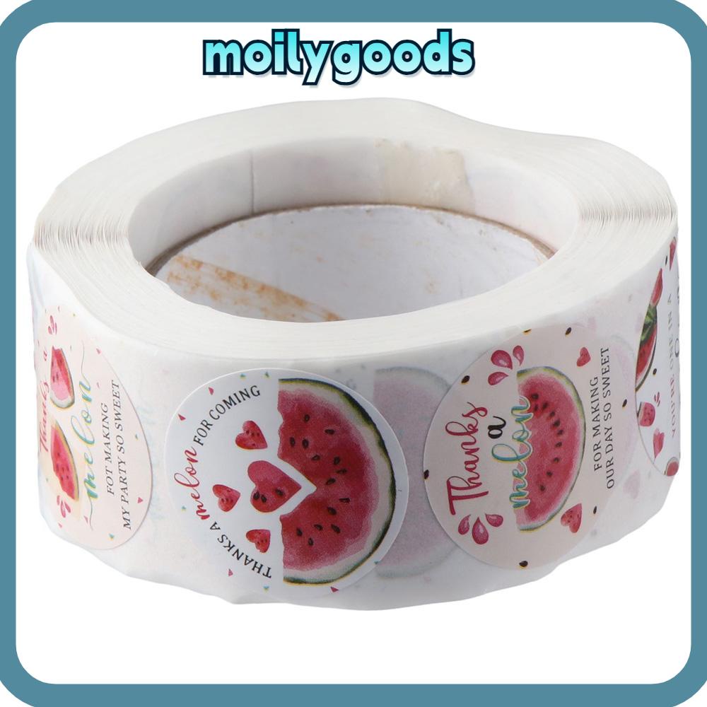 Moilyhd สติกเกอร์ฉลาก ทรงกลม ลายแตงโม Sweet You are One ขนาด 1.5 นิ้ว สําหรับตกแต่งปาร์ตี้