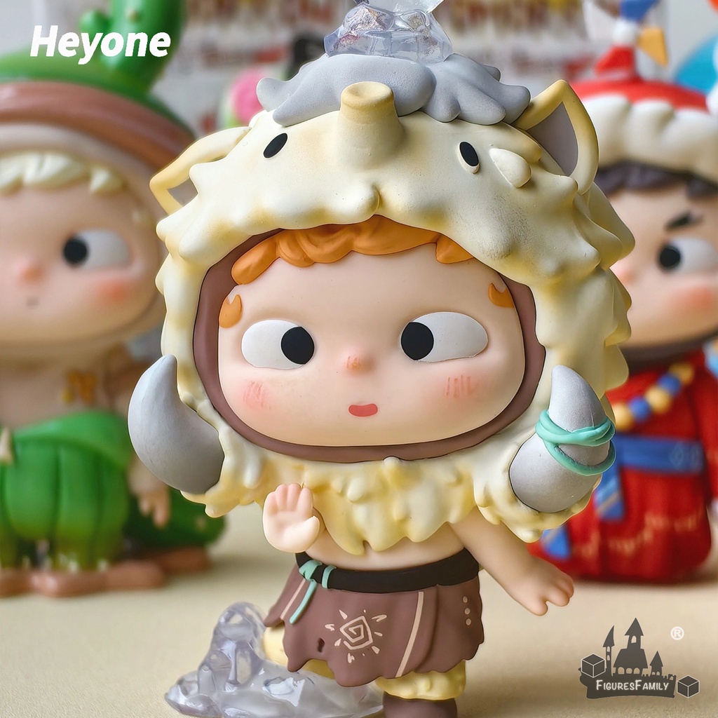 【ของแท้】ตุ๊กตาฟิกเกอร์ Heyone Ozai V4 goodbye see u tomorrow สีโปร่งใส สําหรับตกแต่ง