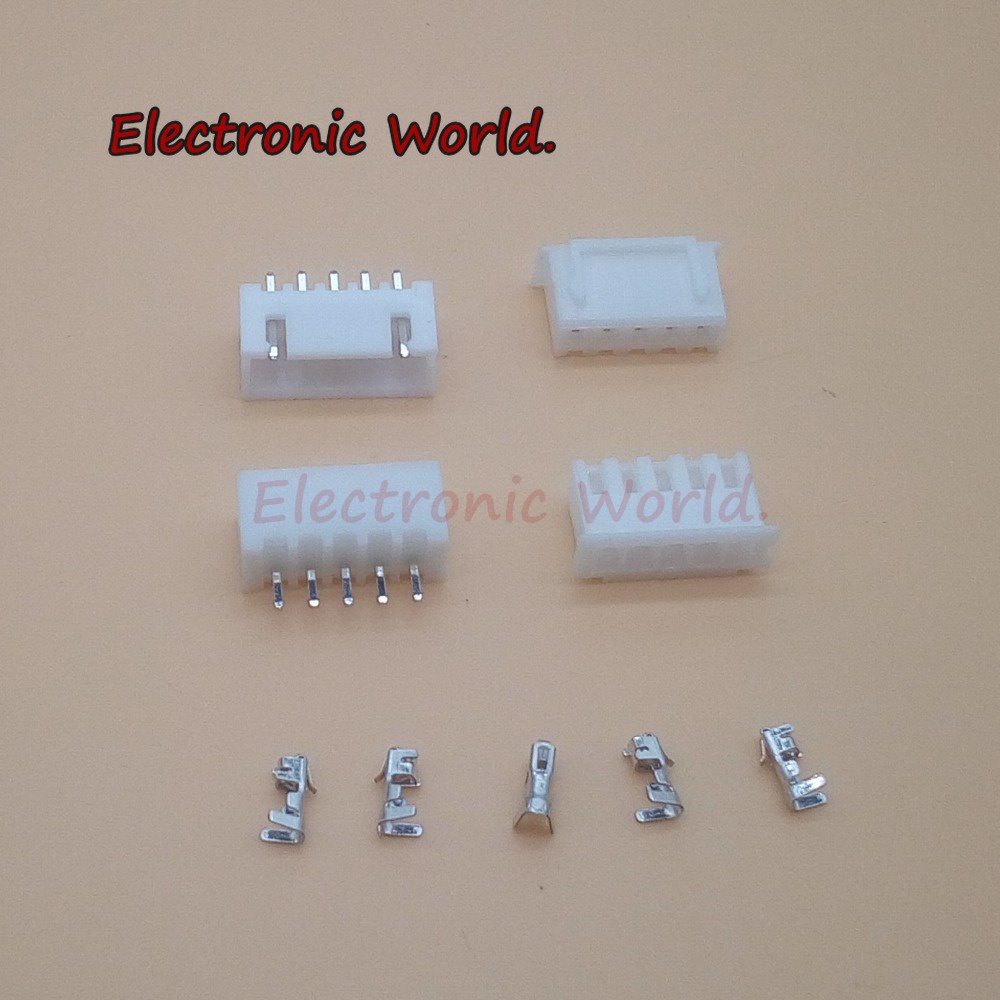 ปลั๊กเชื่อมต่อ ตัวผู้ ตัวเมีย XH 2.54 มม. 2 3 4 5 6 7 8 9 10 12pin JST 20 ชุด - รูปที่ 2