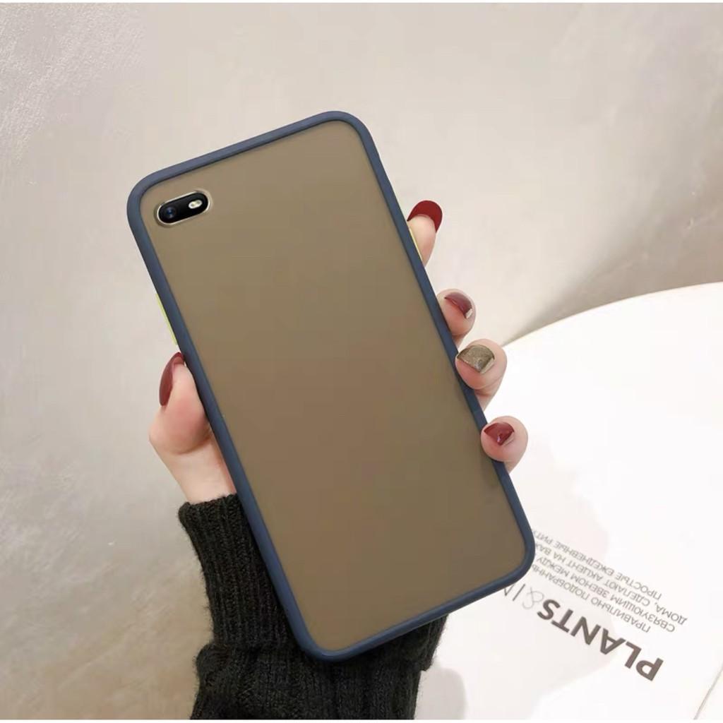 เคส Vivo Y200 / Y100 / Y91C / Y81 / Y78 / Y76 เคสวีโว่ ขอบสีผิวด้าน เคสกันกระแทก เคสนิ่ม TPU Case
