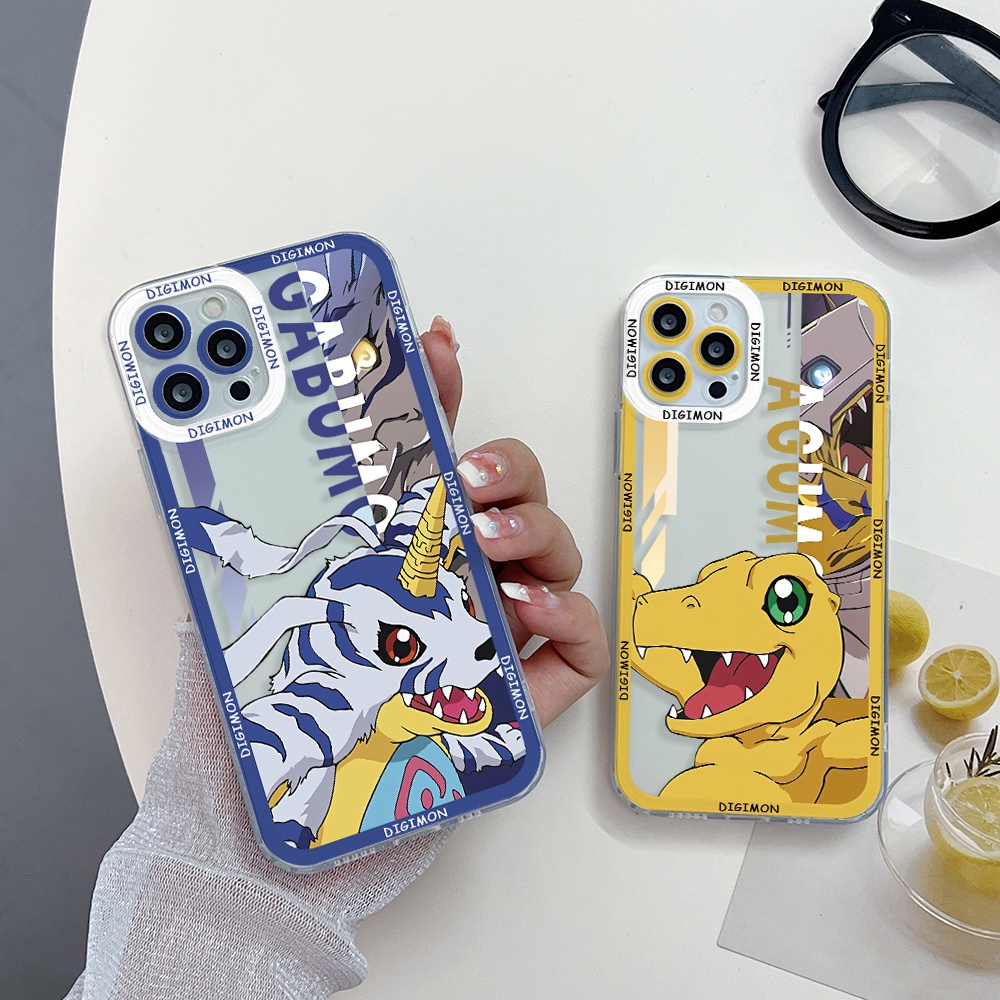 เคสโทรศัพท์มือถือแบบนิ่ม ใส ลาย Digimon Adventure สําหรับ VIVO Y51 V21 V21E V23 V25 V27 V27E Y73 Y76