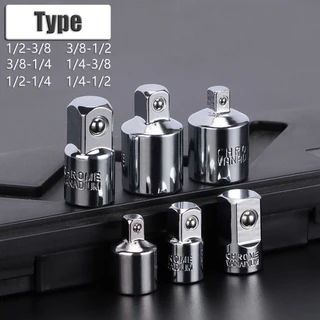 อะแดปเตอร์ประแจวงล้อ 1/4 Turn 3/8 Turn 1/2 Large Flying Turn Small Flying CR-V Chrome Vanadium Steel