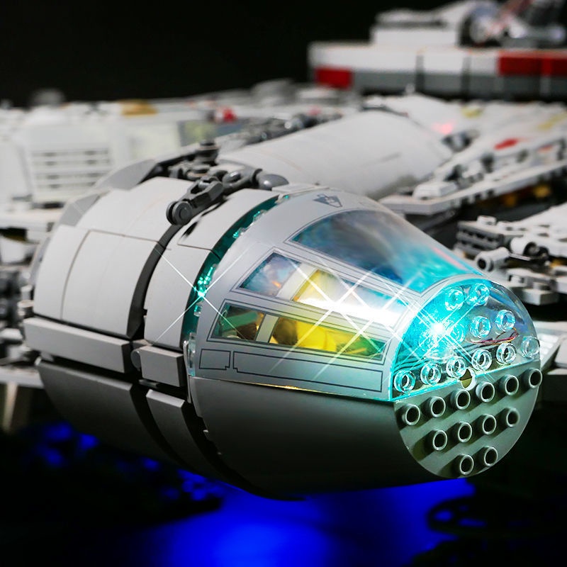 🔥 ♞,♘,♙ใช้งานร่วมกับ LEGO Millennium Falcon Star Wars 75192 ผู้ใหญ่ความยากสูงปริศนายักษ์ประกอบของเ