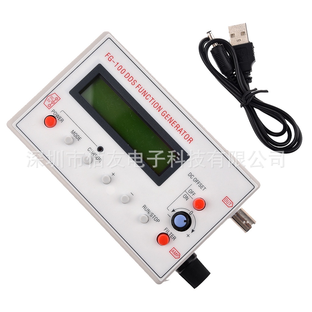 DDS เครื่องกําเนิดสัญญาณ FG-100 DDS เครื่องกําเนิดไฟฟ้าฟังก์ชั่น