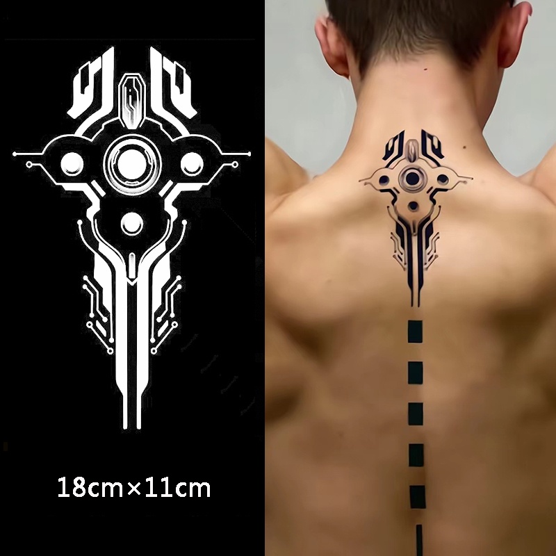 【COCO Magic tattoo】สติกเกอร์รอยสักชั่วคราว กึ่งถาวร กันน้ํา ติดทนนาน 15 วัน 18 ซม.*11 ซม.