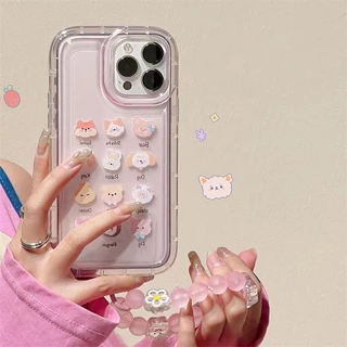 🔥POPPA ส่งจากไทย🔥สินค้า 1 บาท ใช้กับ เคสไอโฟน11 13 14plus 15 pro max XR 12 13pro เคสเกาหลี 6P 7P 8P พสัส X 14plus#5004