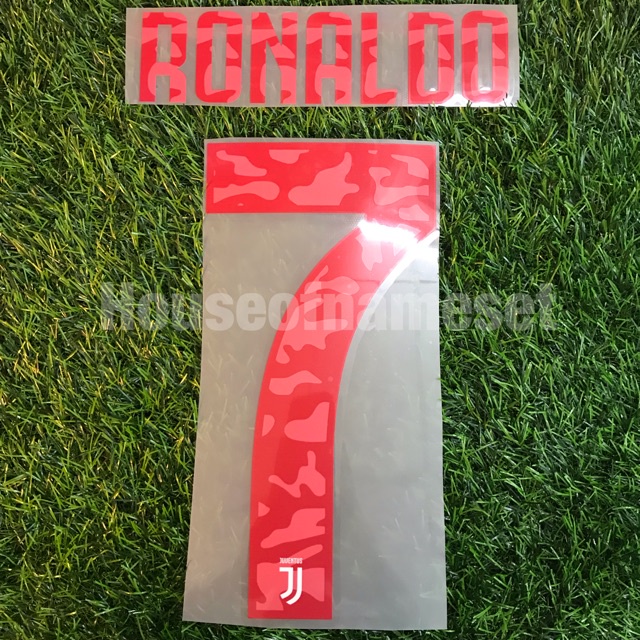 Ronaldo 7 jvnts away 19/20 ชื่อชุดแบบกําหนดเอง nns