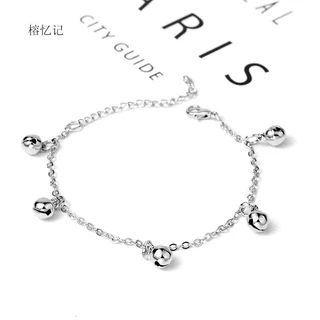 สร้อยข้อมือ จี้กระดิ่งผีเสื้อ สามารถปรับได้ เหมาะกับของขวัญ สไตล์เกาหลี สําหรับผู้หญิง