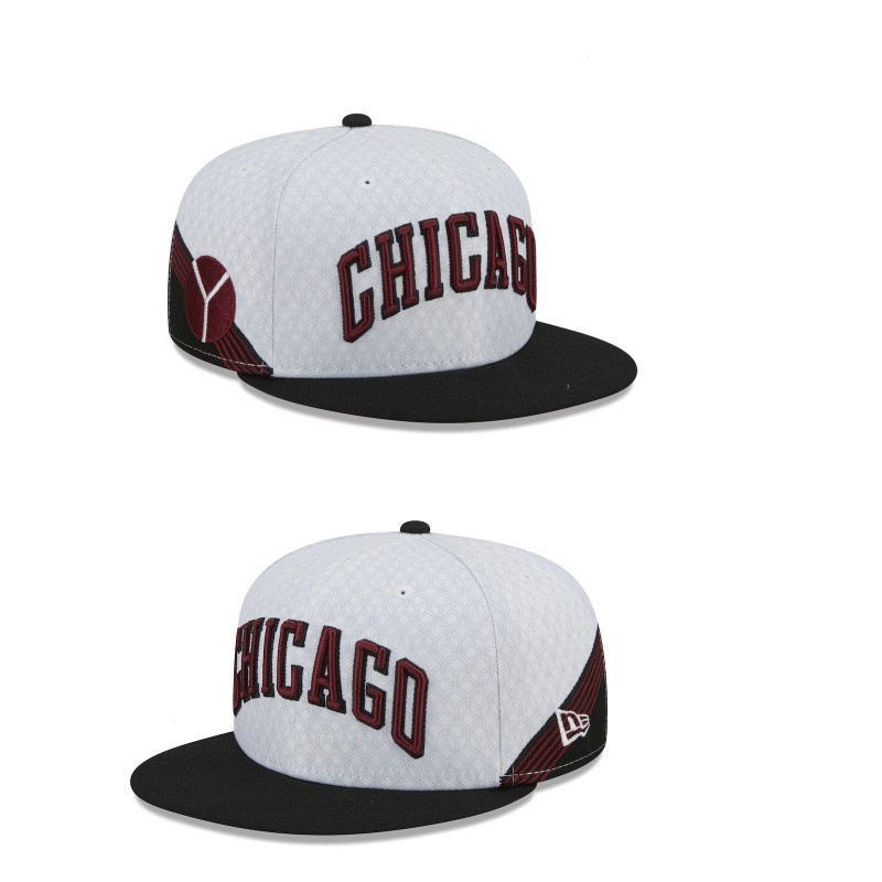 NBA Topi Chicago Bulls Snapback CapsHip Hop 59FIFTY หมวกกีฬาสําหรับบุรุษและสตรี