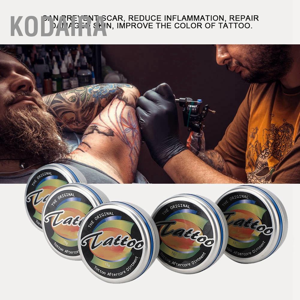 KODAIRA 24 ชิ้น/กล่อง Tattoo Aftercare Healing Cream Moisturizing Skin Care After Repairing ครีม