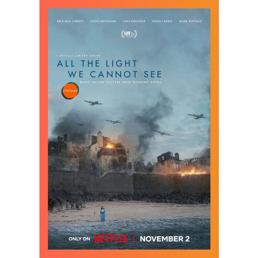 ใหม่ หนังแผ่น DVD All the Light We Cannot See ดั่งแสงสิ้นแรงฉาน (TV Mini Series 2023) 4 ตอน (เสียง อังกฤษ | ซับ ไทย/อังก