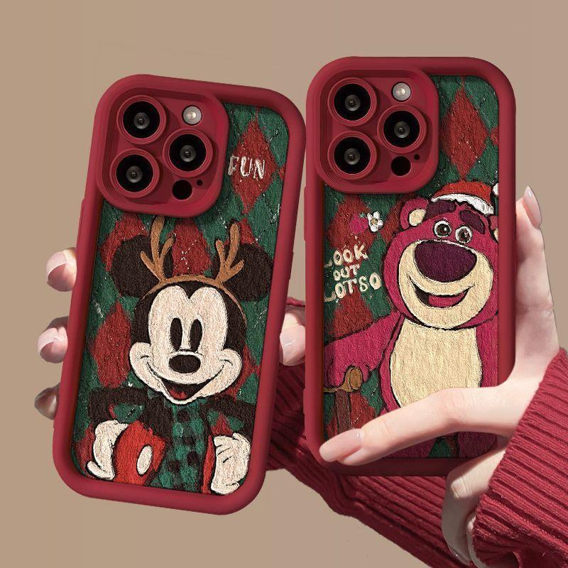 เคสโทรศัพท์มือถือแบบนิ่ม กันกระแทก ลาย Toy Story Lotso Bear Mickey Mouse น่ารัก แฟชั่น สําหรับ Redmi 9T Note 7 9 8 10 11 12 11S Pro 11T 10X