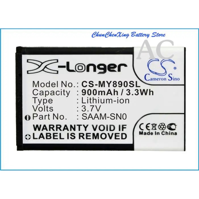 AC Cameron Sino 900mAh Keyboard Battery SL-1102A for Mini Keyboard RT-MWK08