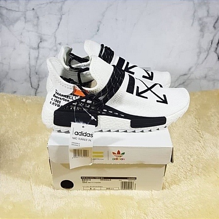 ♞,♘,♙,♟Adidas Adidas Adidas Men's Shoes ads NMD Human Race Pharrell x Off White Premium