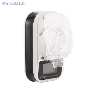 Myriadu ที่ชาร์จ USB พร้อมหน้าจอ LCD สําหรับกล้องโทรศัพท์มือถือ