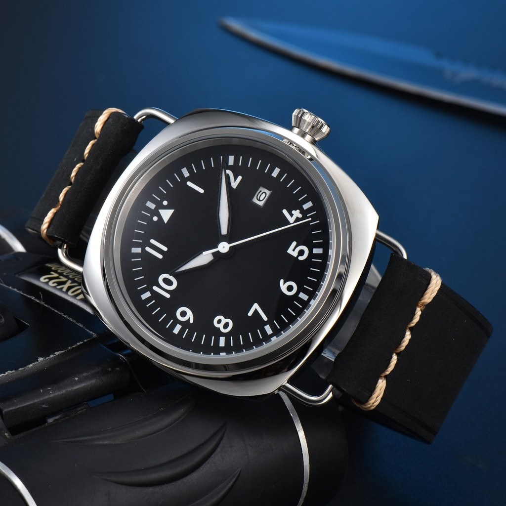 นาฬิกาข้อมืออัตโนมัติ รุ่น Seiko Sapphire NH35A ขนาด 45 มม. สไตล์เรโทร